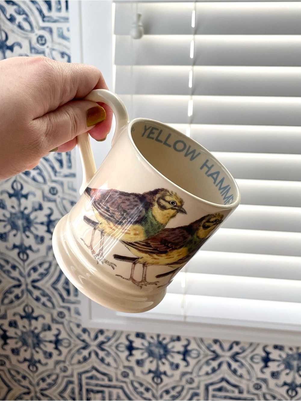 Emma Bridgewater Yellowhammer 1/2 pint mug cottagecore Alabama - Picture 7 of 9